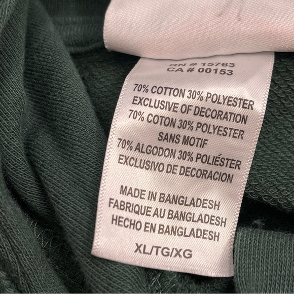 NEW Hawaii Rainbow Warriors Shirt Womens Extra Large Green Henley Hoodie NCAA - Picture 4 of 10